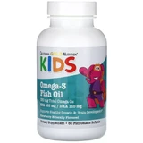 Омега-3 и рыбий жир для детей, вкус клубники, Kid’s Omega-3 Fish Oil, California Gold Nutrition, 60 желатиновых капсул
