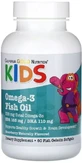 Омега-3 та риб'ячий жир для дітей, смак полуниці, Kid's Omega-3 Fish Oil, California Gold Nutrition, 60 желатинових капсул