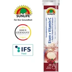 Витамины Sunlife Железо + Витамин С таблетки шипучие со вкусом вишни туба №20: цены и характеристики