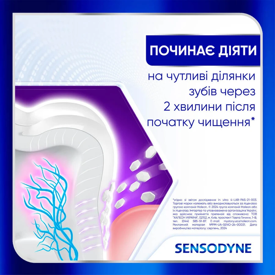 Зубна паста Sensodyne Клінічне відновлення 75 мл : ціни та характеристики