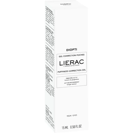 Гель для контура глаз Lierac Diopti для коррекции отечности под глазами, 15 мл: цены и характеристики