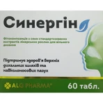 Синергін таблетки №60: ціни та характеристики