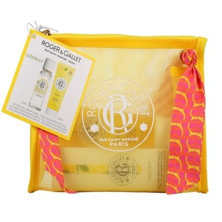 Набор Roger&Gallet Cedrat Цедрат Вода ароматизированная 30 мл + Гель для душа 50 мл: цены и характеристики