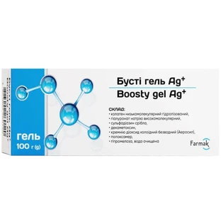 Бусти гель Ag+ (Boosty gel Ag+) туба 100 г