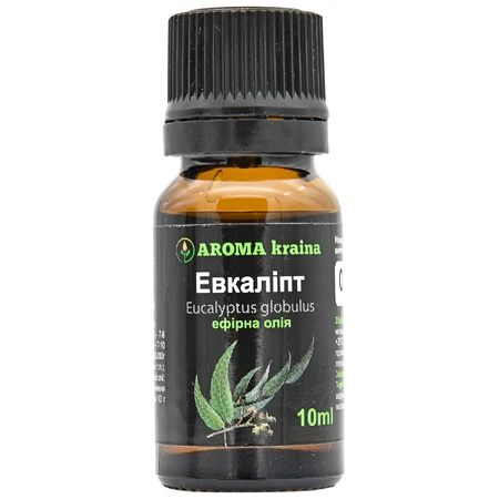 Олія ефірна Aroma kraina Евкаліпт 10 мл: ціни та характеристики
