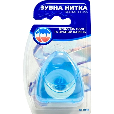 Зубная нить Greenwich Tooth floss TTH13 для удаления налета и зубного камня 50 м: цены и характеристики
