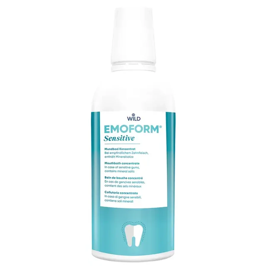 Ополіскувач для ротової порожнини Dr. Wild Emoform Sensitive 500 мл: ціни та характеристики