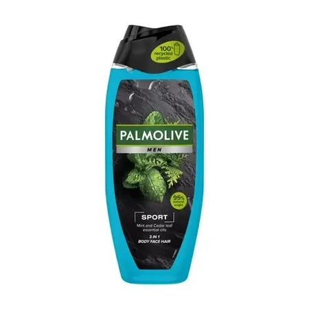 Чоловічий гель для душу Palmolive Men Sport Ефірні олії м'яти та листя кедра, 500 мл: ціни та характеристики