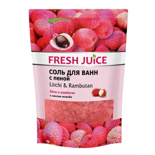 Сіль для ванн Fresh Juice Litchi & Rambutan 500 г
