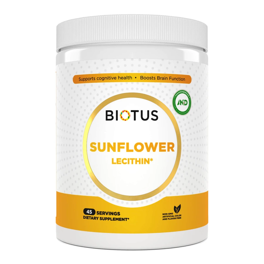 Лецитин соняшниковий, Lecithin Sunflower, Biotus, 454 г: ціни та характеристики