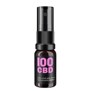 CBD-олія 30%, 3000 мг, 10 мл (60 порцій) смак солодкої малини