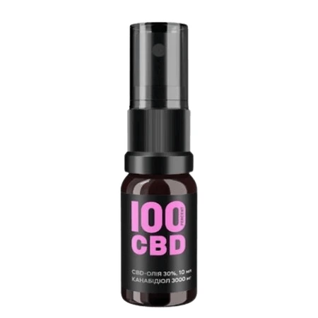 CBD-олія 30%, 3000 мг, 10 мл (60 порцій) смак солодкої малини: ціни та характеристики