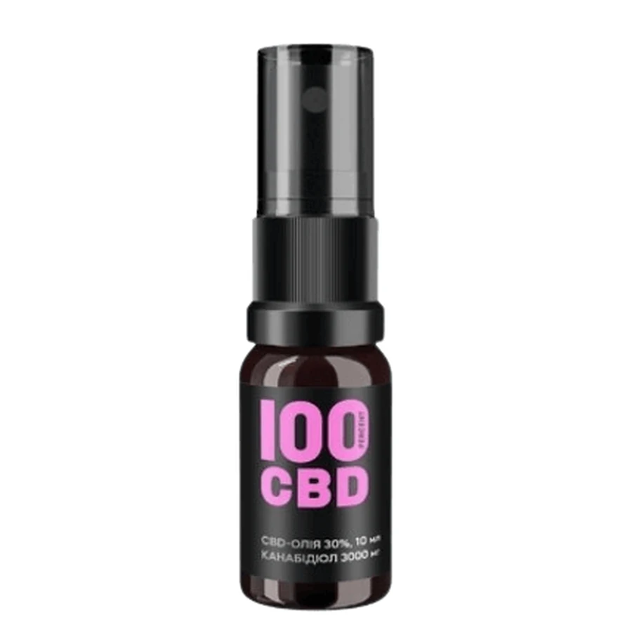 CBD-олія 30%, 3000 мг, 10 мл (60 порцій) смак солодкої малини: ціни та характеристики