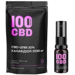 CBD-олія 30%, 3000 мг, 10 мл (60 порцій) смак солодкої малини: ціни та характеристики