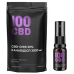 CBD-масло 30%, 3000 мг, 10 мл (60 порций) натуральный вкус: цены и характеристики