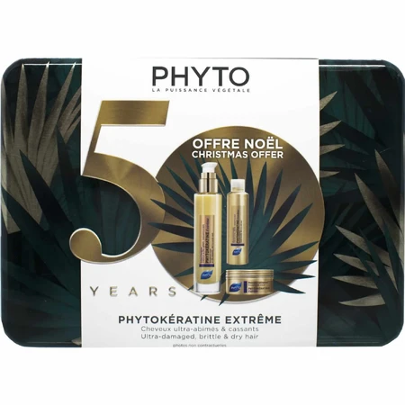 Набор Phyto Phytokeratine Extreme Крем для волос 100 мл + Маска 50 мл + Шампунь 50 мл: цены и характеристики