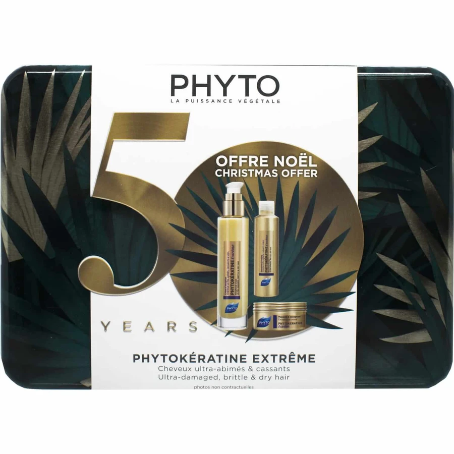 Набор Phyto Phytokeratine Extreme Крем для волос 100 мл + Маска 50 мл + Шампунь 50 мл: цены и характеристики