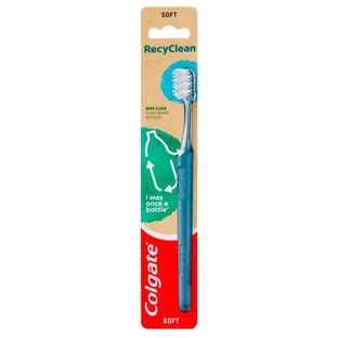 Зубна щітка Colgate RecyClean для глибокого чищення з переробленого пластику, 1 штука