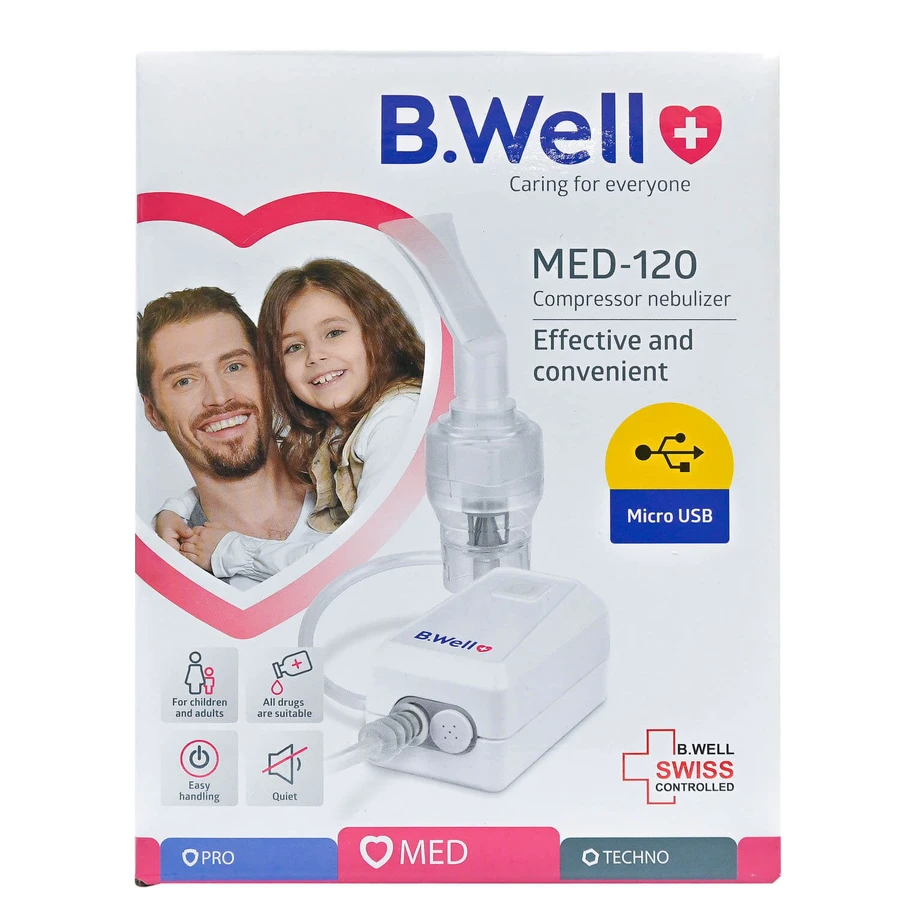 Інгалятор B.Well MED-120 компресорний: ціни та характеристики
