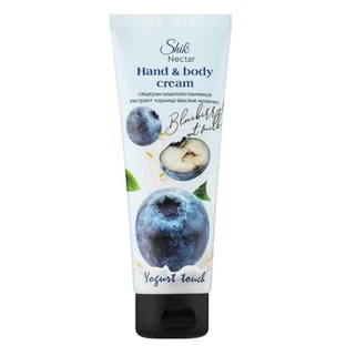 Крем для рук Shik Nectar Yogurt Touch Екстракт чорниці та вівсяне молочко 75 мл