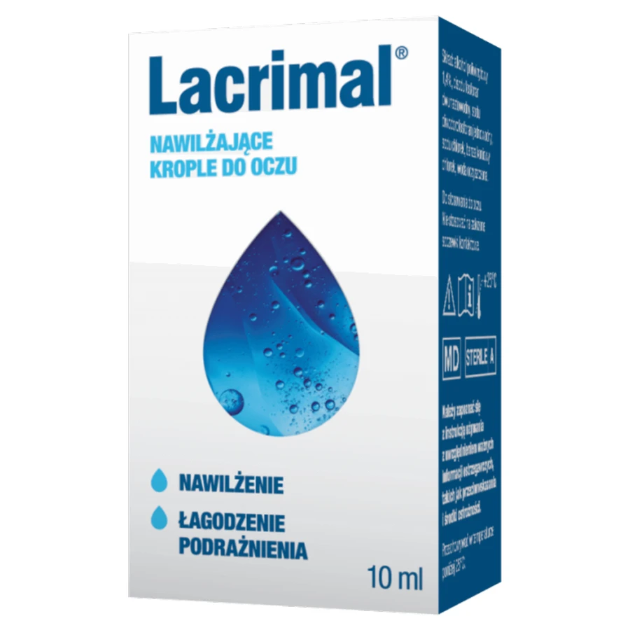 Глазные капли Lacrimal, увлажняющие, 10 мл: цены и характеристики