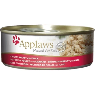 Applaws Cat Консервы с куриной грудкой и уткой 156 г