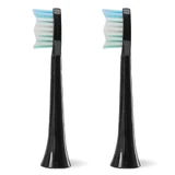 Oromed, змінні насадки для зубної щітки Oro-Sonic X Pro, чорні, 2 шт.