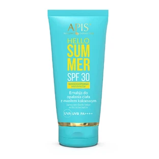 Apis Hello Summer, емульсія для засмаги з олією какао, SPF 30, 200 мл