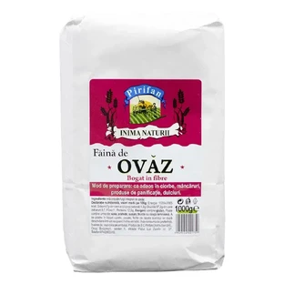Мука овсяная цельнозерновая, 1 кг, Пирифан