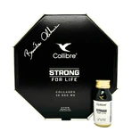 Collibre Strong For Life Shot, колаген 10000 мг, персиковий смак, 60 мл х 15 одиниць: ціни та характеристики