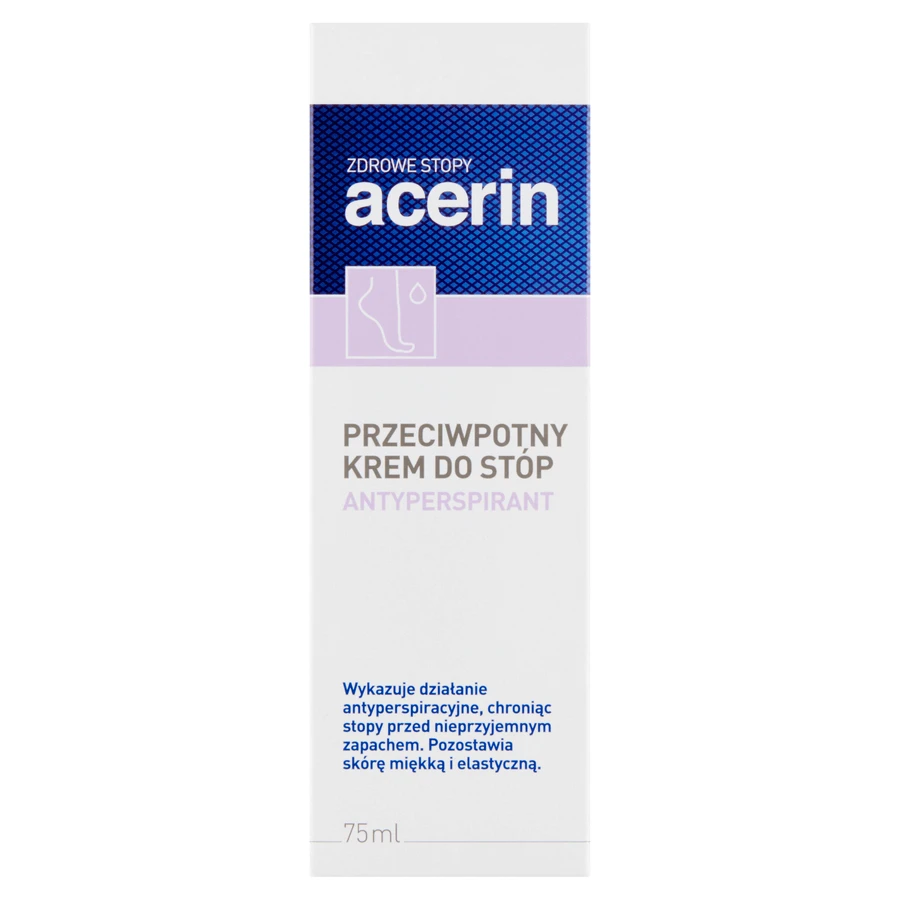 Крем-антиперспірант для ніг Acerin Antiperspirant, 75 мл: ціни та характеристики