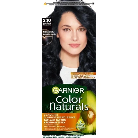 Garnier Color Naturals стійка фарба для волосся 2.10 Синьо-чорна 1×1, колір волосся: ціни та характеристики