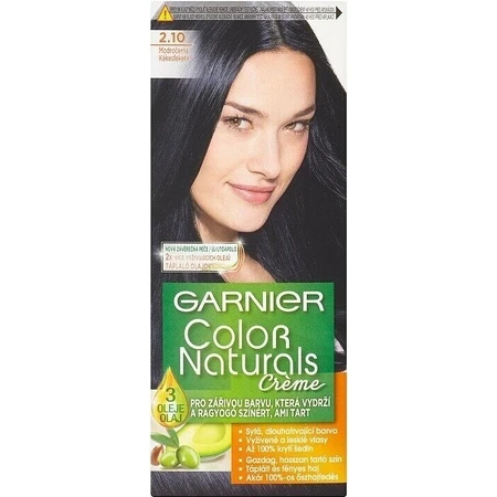 Garnier Color Naturals стійка фарба для волосся 2.10 Синьо-чорна 1×1, колір волосся: ціни та характеристики