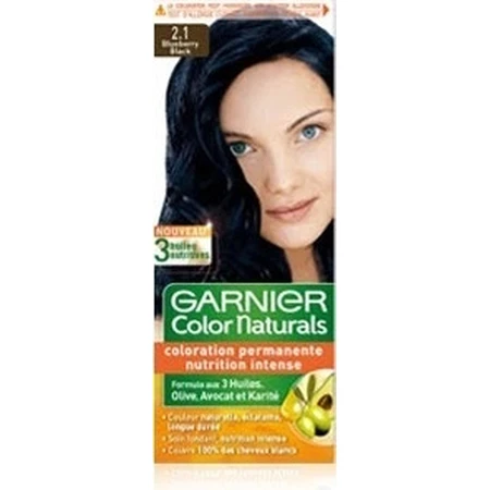 Garnier Color Naturals стійка фарба для волосся 2.10 Синьо-чорна 1×1, колір волосся: ціни та характеристики