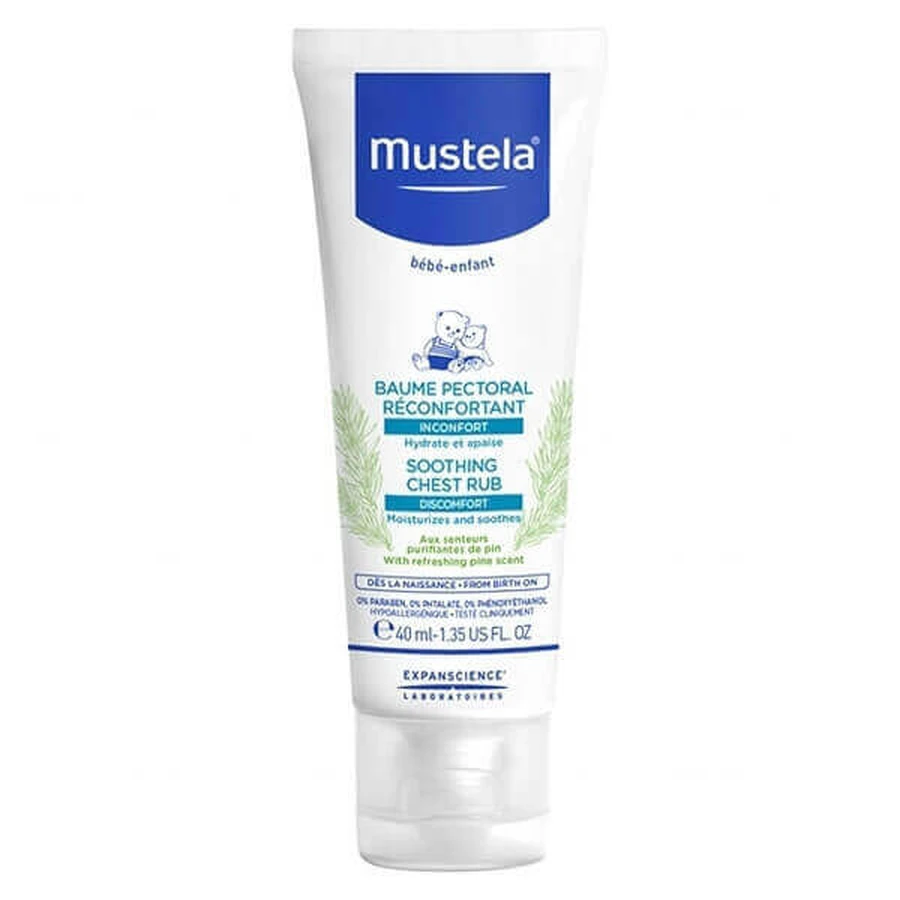 Mustela Bebe Enfant Kojcy Бальзам для растирания груди 40 мл: цены и характеристики