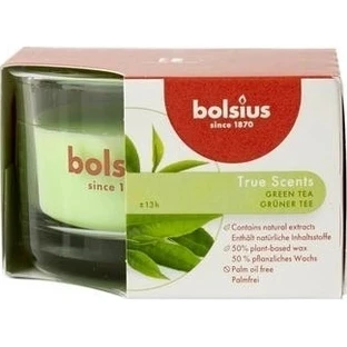 Ароматична свічка Bolsius Aromatic 2.0 Glass Green Tea 1×1 шт, розмір 80 х 50 мм