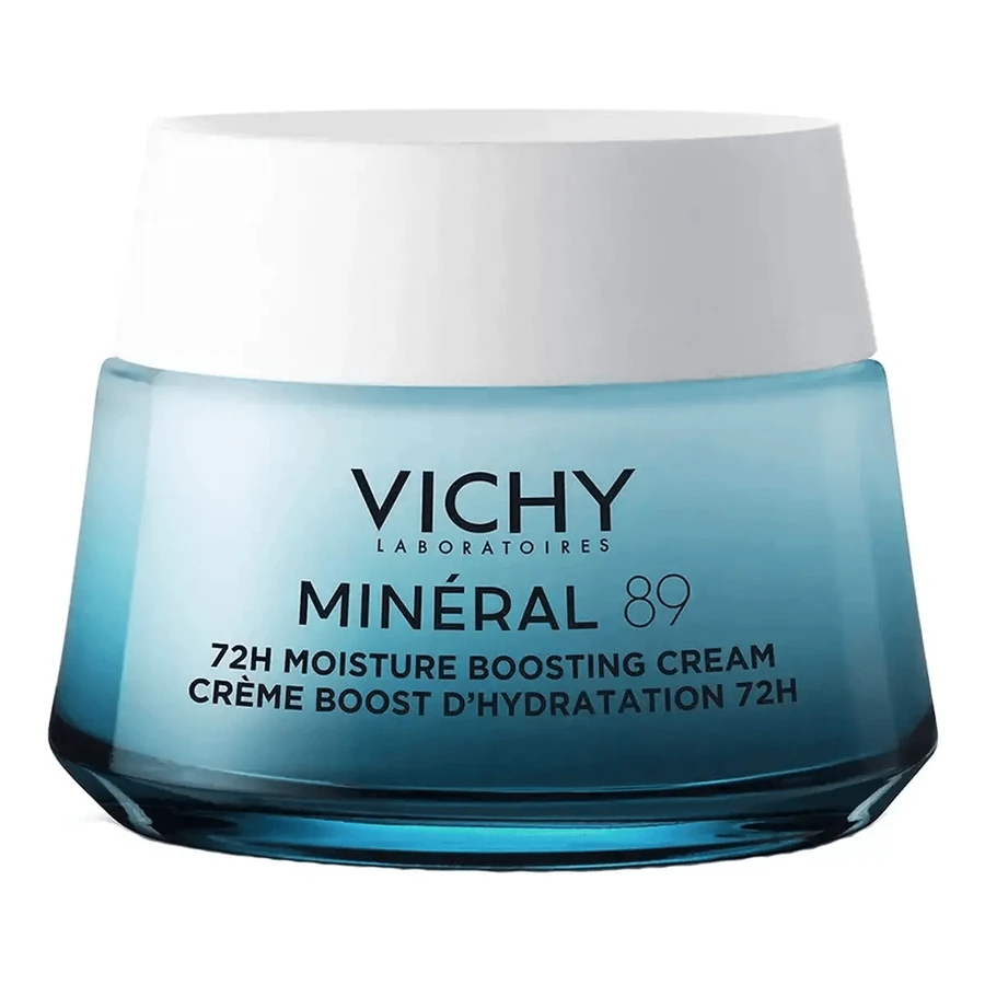 Набір Vichy Mineral 89, зволожуючий та відновлюючий крем, 72 години, 50 мл + Capital Soleil UV-Age Daily, флюїд проти фотостаріння, SPF 50+, 40 мл + косметичка безкоштовно: ціни та характеристики
