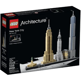 Архитектурная игра Нью-Йорк, 12+ лет, 21028, Lego Architecture