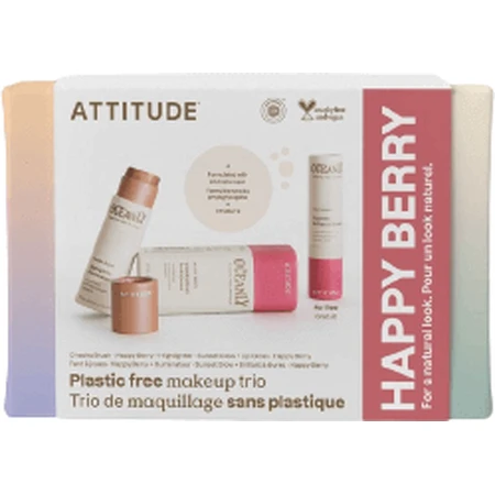 Набір для макіяжу Attitude Oceanly - Happy Berry 3 шт: ціни та характеристики