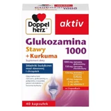 Doppelherz aktiv Глюкозамин 1000 суставов + куркумин, 40 капсул УНИЧТОЖЕННАЯ УПАКОВКА