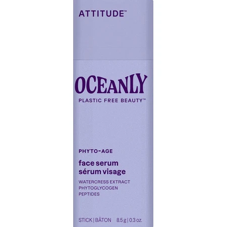 Attitude Oceanly Тверда антивікова сироватка для обличчя з пептидами 8,5 г: ціни та характеристики