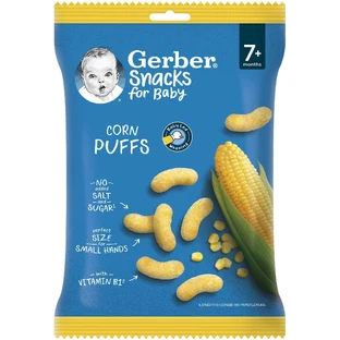 Кукурудзяні чіпси Gerber Snacks 28 г