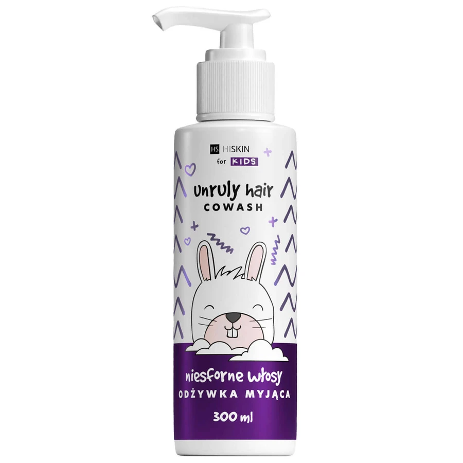 Hiskin Kids Unruly Hair Cowash, средство для мытья волос, непослушные волосы, 300 мл: цены и характеристики