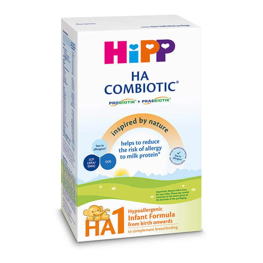Гипоаллергенная молочная смесь Hipp HA 1 Combiotic, 0+ месяцев, 350 г: цены и характеристики