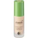 Тональний крем і коректор Alverde Naturkosmetik Perfect Cover 20, 20 мл