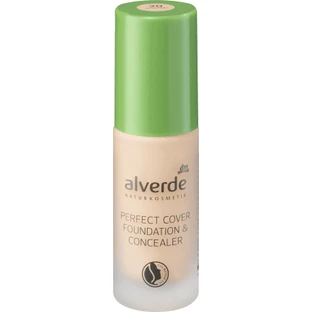 Тональний крем і коректор Alverde Naturkosmetik Perfect Cover 20, 20 мл