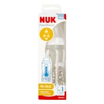 NUK First Choice+, скляна пляшечка No Colicies з градуюванням температури та силіконовою соскою, розмір M, 0-6 місяців, 240 мл: ціни та характеристики