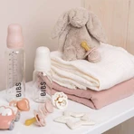 Bibs Baby Glass Bottle, стеклянная бутылочка с резиновой соской с медленным потоком, Blush, с рождения, 225 мл: цены и характеристики