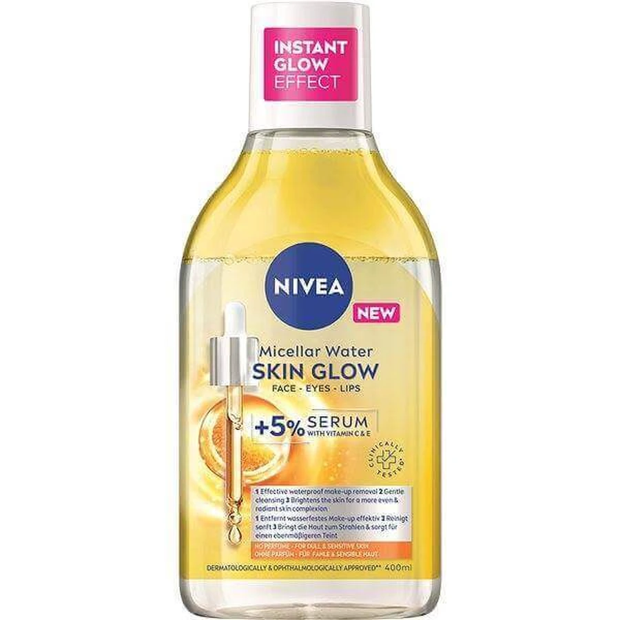 Nivea Мицеллярная вода Skin Glow 1×400 мл, мицеллярная вода: цены и характеристики