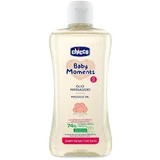 Масло Chicco Masana с хлопком и витамином Е Baby Moments Sensitive 74% натуральных ингредиентов 200 мл